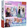Puzzle 2 W 1 + Memos Prinzessinnen Frozen 93335