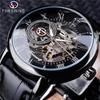 Forsining Men's Retro Skeleton Mechanical Watch