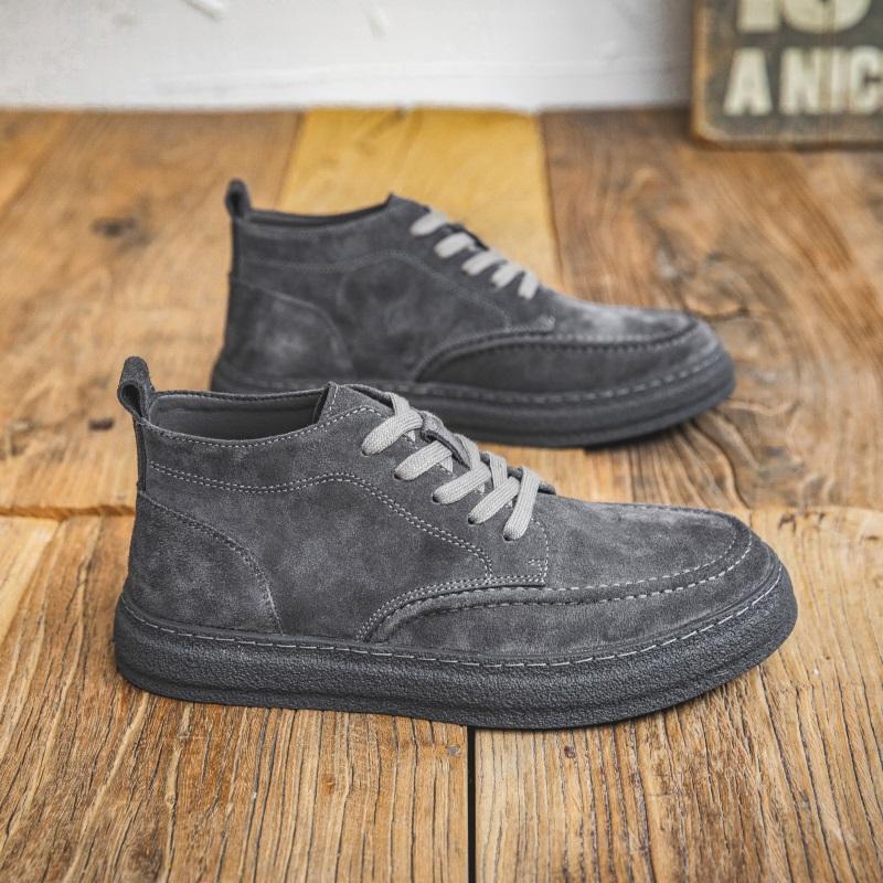 

2024 Замшевые легкие мокасины мужские тапочки мокасины мужские повседневные туфли на плоской подошве мужские туфли итальянские кожаные туфли без застежек класса люкс 44