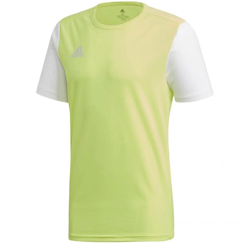 Adidas Estro 19 Comfortable Casual Sports Short Sleeve Football Jersey Men Tops Light-Green DP3235