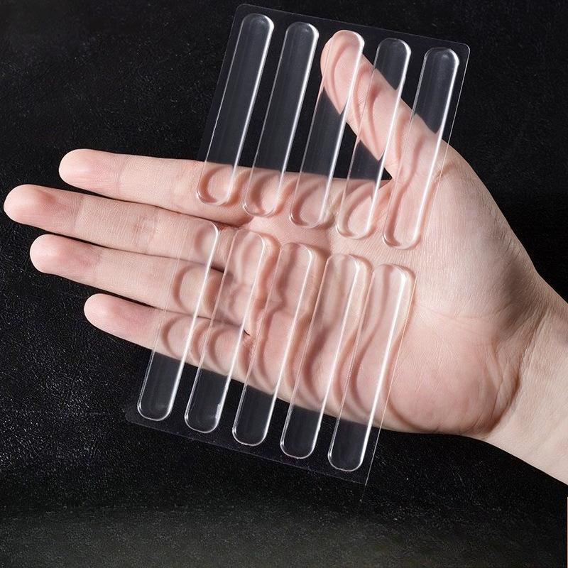 Anti-collision Stickers Household Door Handle Silicone Pad Wall Anti-collision Bumper Door Stop Mute Bar Table Corner Protector