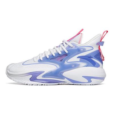 Crazy Tide 3 High-Top Basketball Shoes Men Sneakers White Purple 112131601S-5