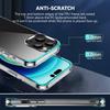 Transparent Shockproof Case Clear PC+TPU Phone Back Cover Protector Skins Shell For Cell Phones