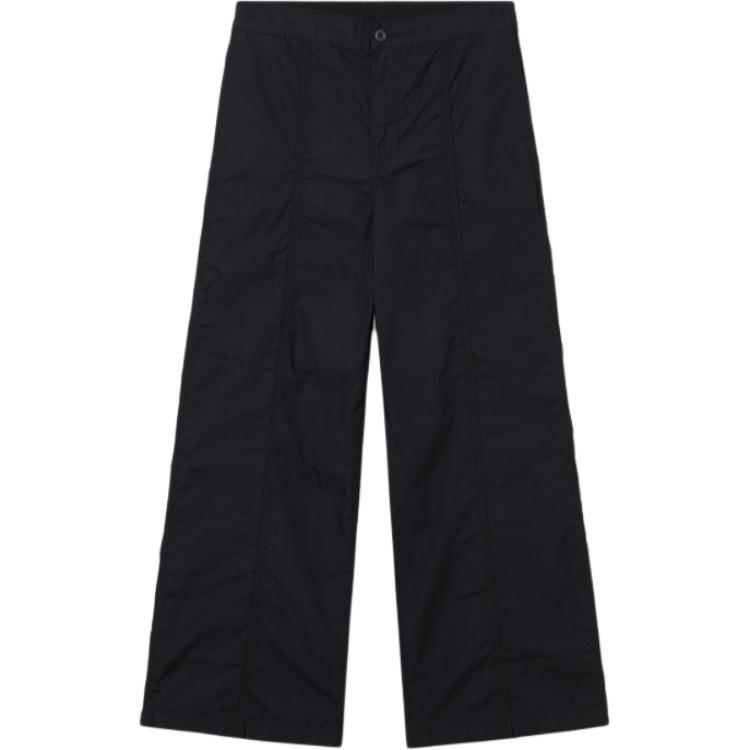 Levis Baggy Casual Mid-Rise Loose Straight Leg Cargo Pants Women Pants Black 001VR-0003