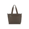 Lesportsac Classic Dark Chocolate Carryall Zip Tote Bag
