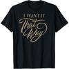 – Cursive IWITW On Black T-Shirt