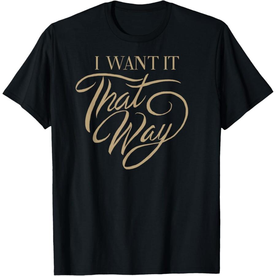 – Cursive IWITW On Black T-Shirt XXXXXL