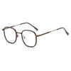Small sweet potato anti-blue light myopia glasses are trendy and fashionable, and can be matched with degrees. Flat light eye protection glasses fram