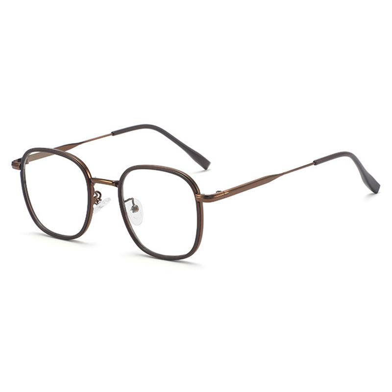 Small sweet potato anti-blue light myopia glasses are trendy and fashionable, and can be matched with degrees. Flat light eye protection glasses fram