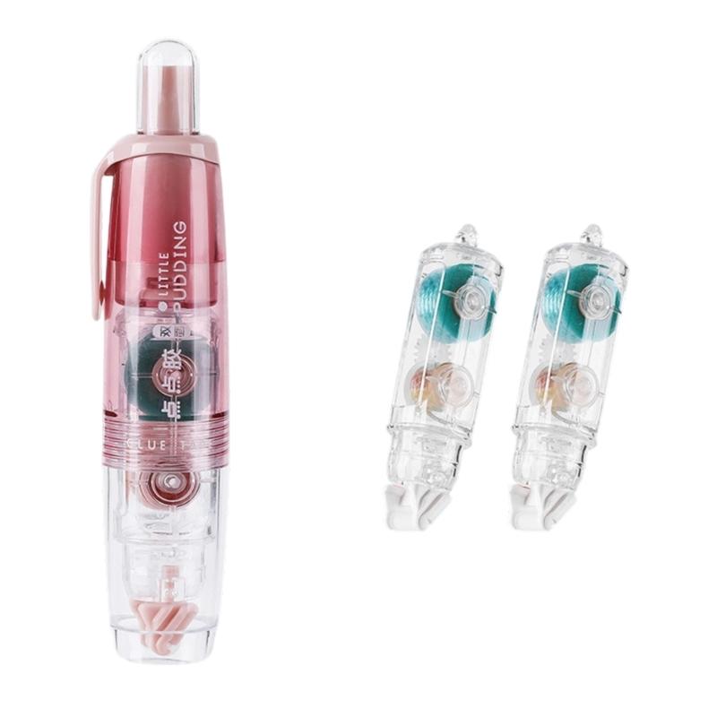 Repositionable Clicks Type Correction Tape With Tearable Dots For Clean Document Editing And School Projects Reusable