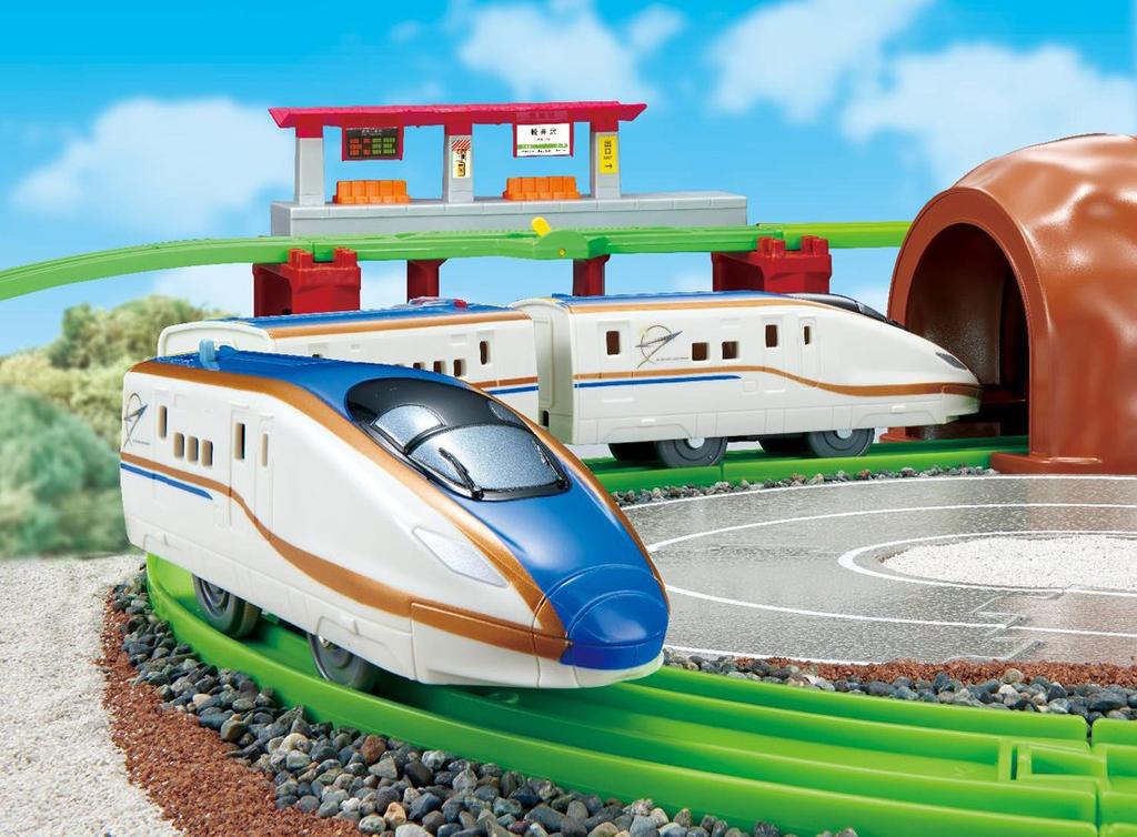 Plarail Lively Sound E7 Shinkansen Shinkansen Rail Set Announcement! (First Edition)