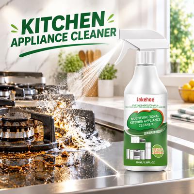 Haushaltsentfetter Spray 100ml Enzymformel Küchenreiniger Backofen Mikrowelle Kühlschrank Schrank Fettfleckentferner Sichere Anwendung