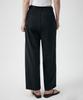 MUSINSA STANDARD WOMAN Women'S Summer Wool Loose Tapered Hidden Banding Slacks [Black]