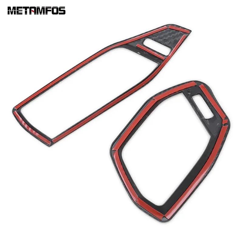 For Ford Focus -   2024 Carbon Fiber Side Front Air Condition AC Vent Outlet Cover Trim Interior Car Accessories