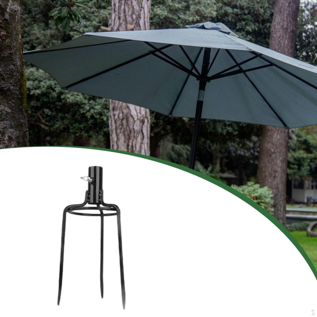 Kotva zahradního slunečníku, Základna Trávníková zemní kotva Auger Držák Stojany