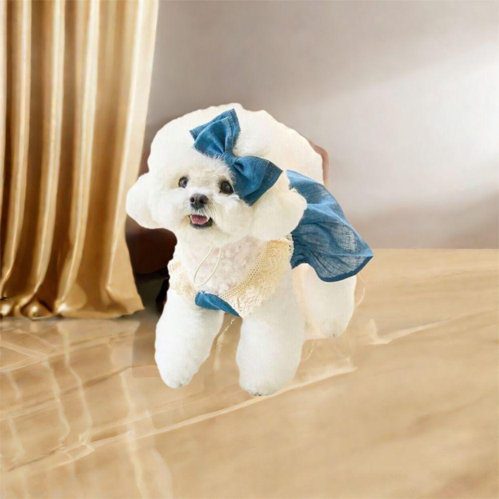 Lace Pet Clothes Breathable Cat Princess Skirt Fashion Dog Summer Vest Autumn