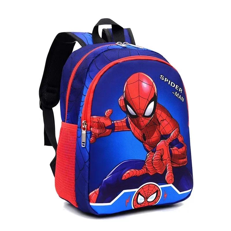

Marvel Bags Spider Man Iron Man Backpack Children Cartoon Captain America Kindergarten School Bag For Boys Schoolbag Gift