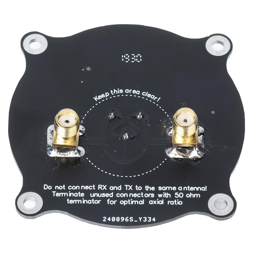 Triple Feed Patch Antenna 5.8GHz Directional Circularly Polarized Antennas for Drones