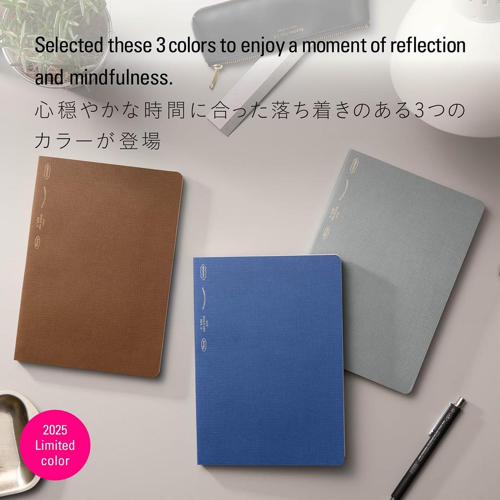 Nitoms STALOGY Notebook, A5 Grid, 365 Days, Lake Blue, SS0128