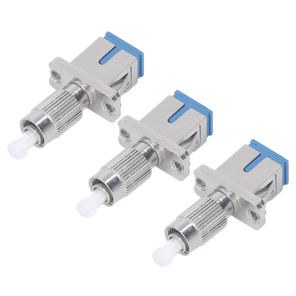 3Pcs Optical Fiber FC Male To SC Female Connector Fiber Optic Convertor Adapter for Visual Fault Locator