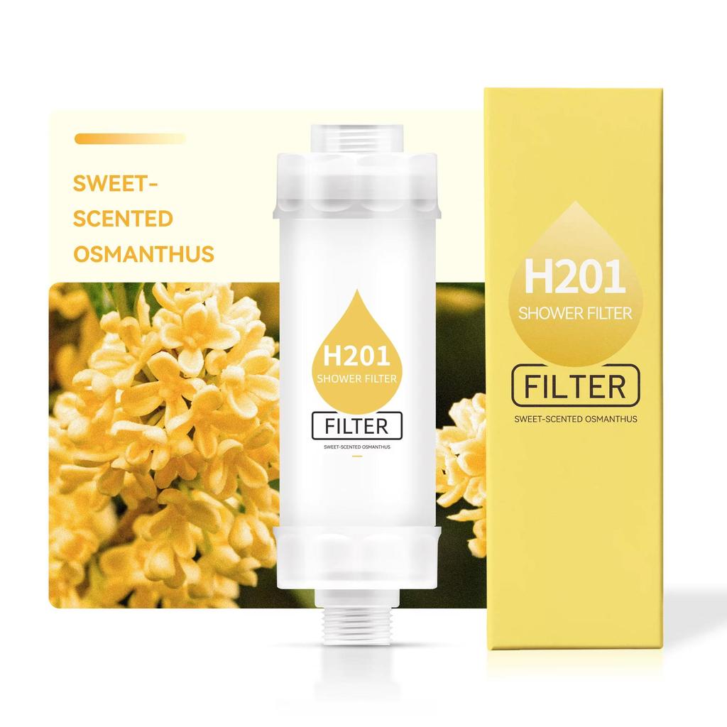 New Updated Scented Shower Filters,Vitamin C Aromatherapy Softener Purifier For Hard Water Removes Chlorine Bathroom Accessories