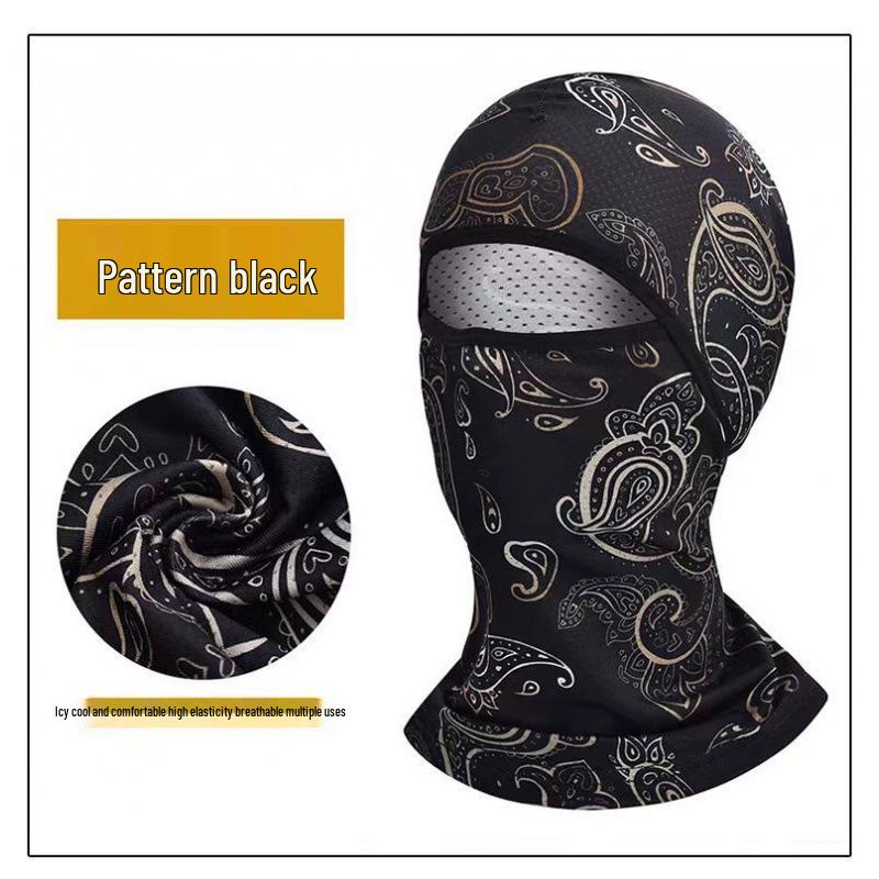 Unisex UV Protection Ice Silk Face Mask for Cycling and Fishing