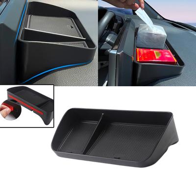 Car Center Console Organizer Συμβατός κρυφός δίσκος αποθήκευσης Πίσω από την οθόνη Κουτί ταμπλό για Toyota RAV4 2021 2022 Wilanda