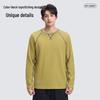 Mark Fairwhale Men's Waffle Knit Long Sleeve T-Shirt