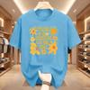 There Is Sunshine In My Soul Floral Sun Graphic T Shirt Unisex Retro Yellow Flower Quote Print Tee Casual Short Sleeve Cotton Top