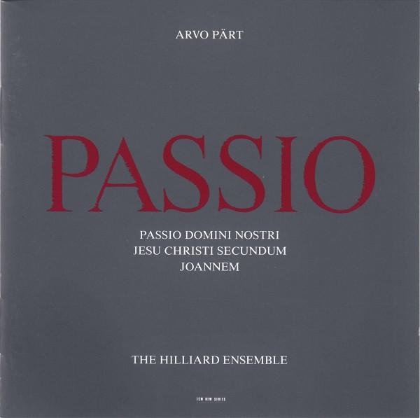 

CD PART, A. - Passio 8371092 ECM New Series 1988 Germany Classical Used
