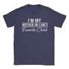 T-shirt Unisex Sono il Figlio Preferito di Mia Suocera Divertente Umorismo Familiare Novità Maglietta in Cotone T-shirt a Maniche Corte Top Girocollo