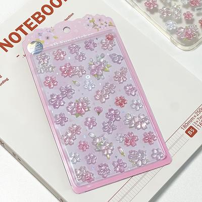 3D Kids Cartoon Stickers Crystal Embossed Stickers Journal Decorative Stickers For Phone  Laptop Decor Creative Exchange Gift