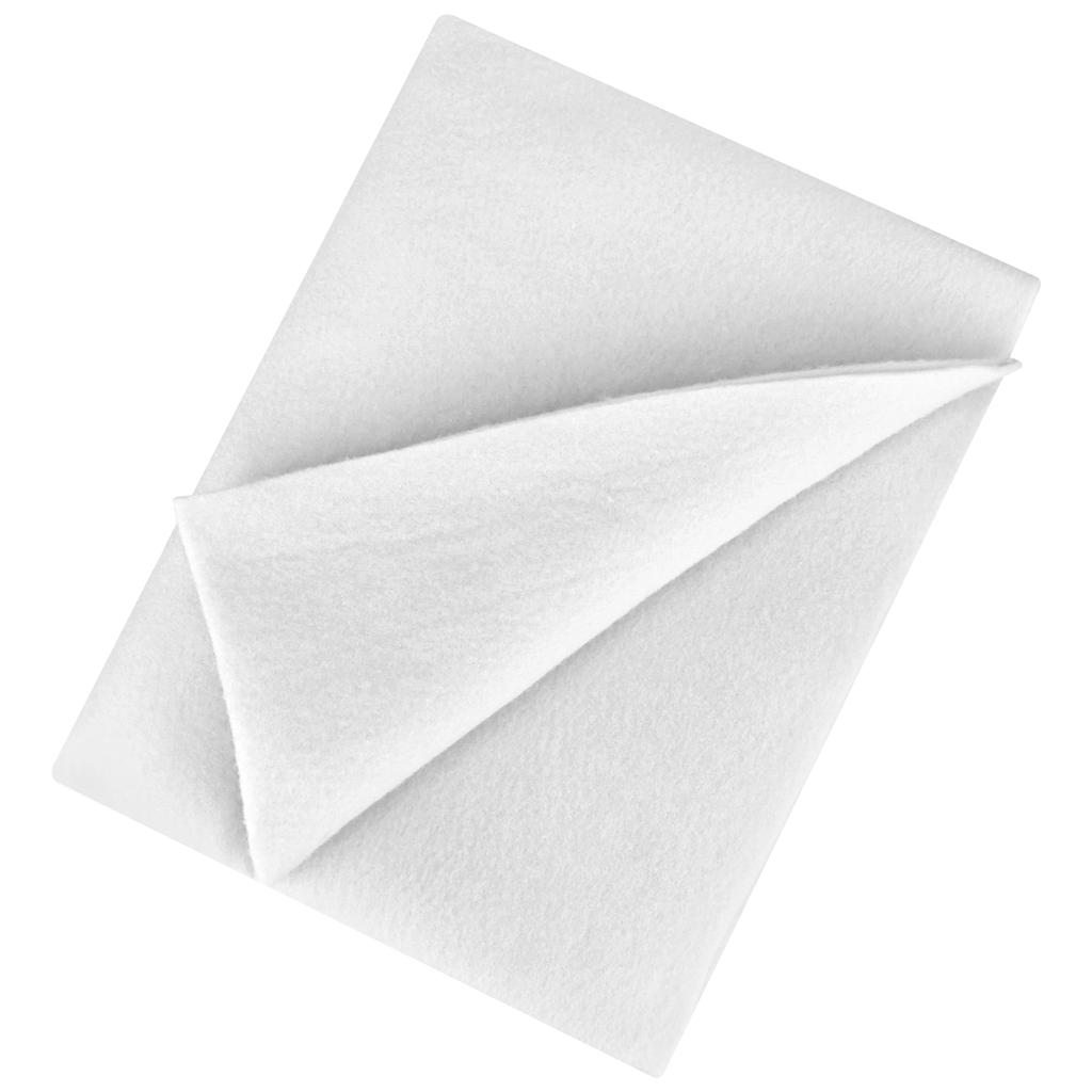 Fusible Interfacing For Sewing Soft And Stable Thick Heavy White Iron-On Non-Woven Fabric Stiffener 59 X 59 Inch Iron On Polyest