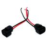 2pc Car 5202 H16 2504 PSX24W Female Male Socket Wire Relay Harness Cable Connector For LED 5202 H16 Led Fog Light Lamps
