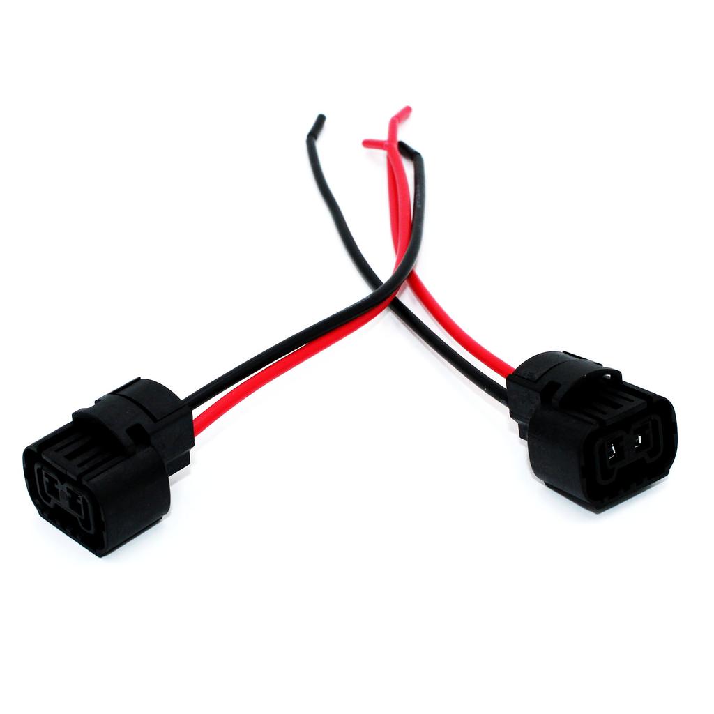 2pc Car 5202 H16 2504 PSX24W Female Male Socket Wire Relay Harness Cable Connector For LED 5202 H16 Led Fog Light Lamps