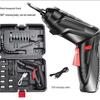 Rechargeable Mini Electric Screwdriver & Hand Drill for Household Use
