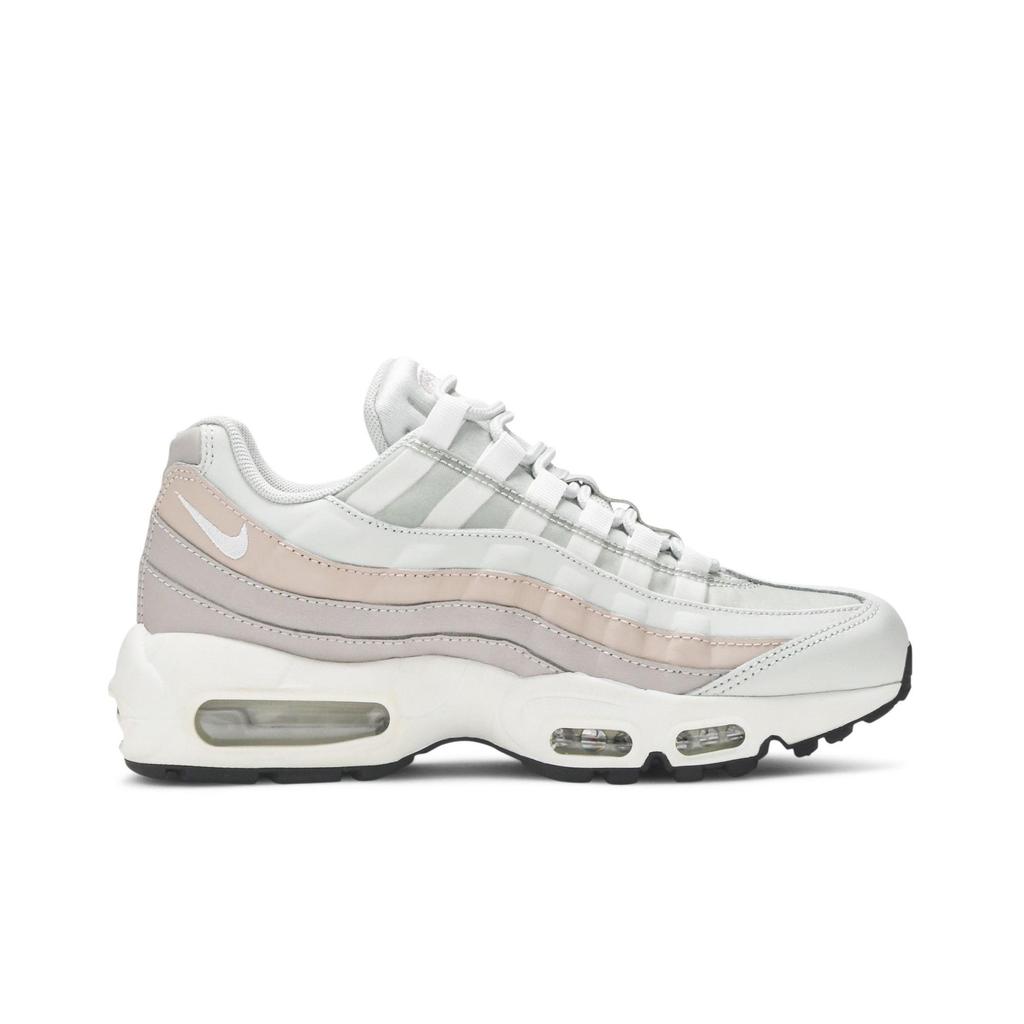 Nike Womens Air Max 95 'Moon Particle' (women's sizes) Light Silver / White-Moon Particle Running Shoes 307960 018