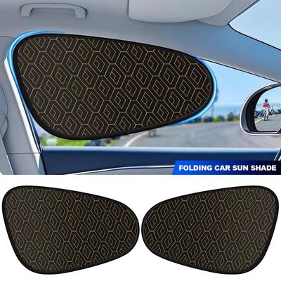 Folding Car Sun Shade Curtain Interior Window Shade Sun Visor Protection Anti UV Sun Windscreen Heat Blocking