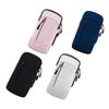 Handy-Armtasche mit zwei Fächern, große Kapazität, Lauf-Armband, leicht, komfortable Passform, sichere Handy-Tasche für Sport