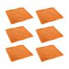 Eggs Laying Pad for Chicken Pack of 6 Plastic Nesting Mats Washable Reusable Poultry Backyard Nesting Essentail