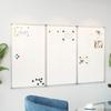Foldable Magnetic Whiteboard 120x80x1.7 Cm Aluminum