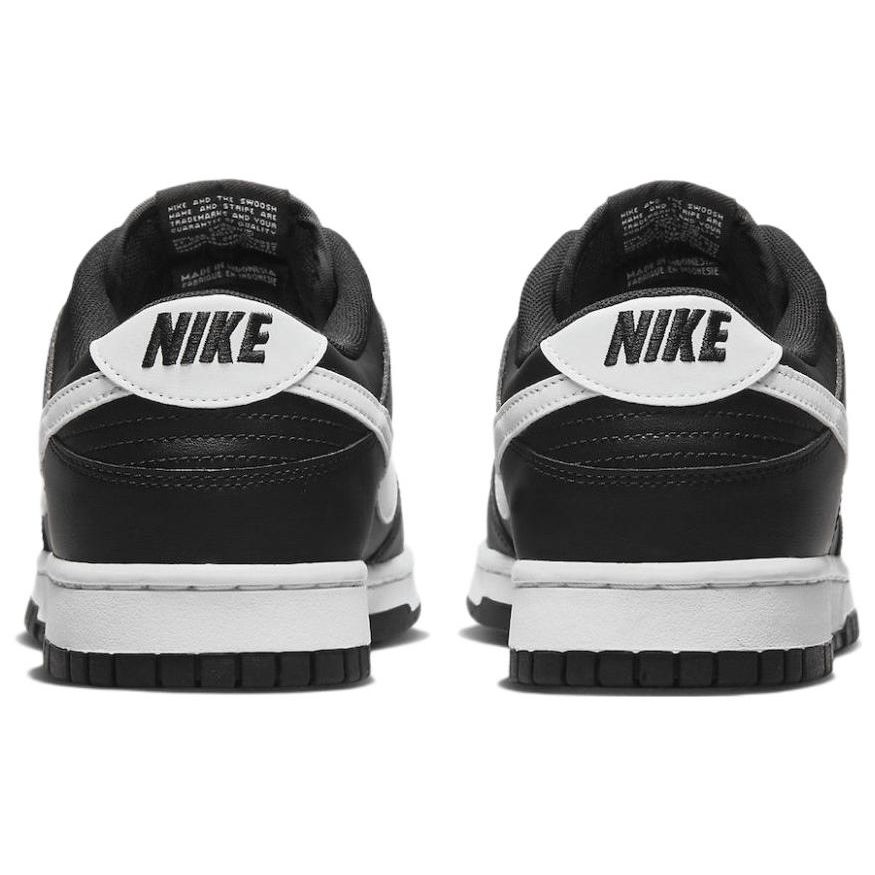 Nike Dunk Low Black Panda 2.0 Herren Sneaker Weiß DV0831-002