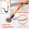Hair Clog Remover Bathroom Drainage Blockage Remover Sink Snake Hair & Garbage Sewer Dredging Tool Hair Blockages Instant Unclog