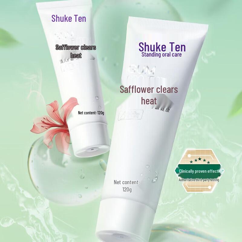 Shuke Safflower Heat-Clearing Toothpaste