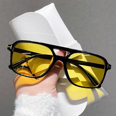 Fashion Vintage Square Rivet Sunglasses for Women Men Sun Glasses Punk Shades Luxury Brand Designer Shades UV400 Glasses