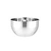 Food Grade Stainless Steel Bowl Fruit Salad Mixing Bowl with Scale Deepen Large Capacity Soup Basin Kitchen Cooking Baking Tools