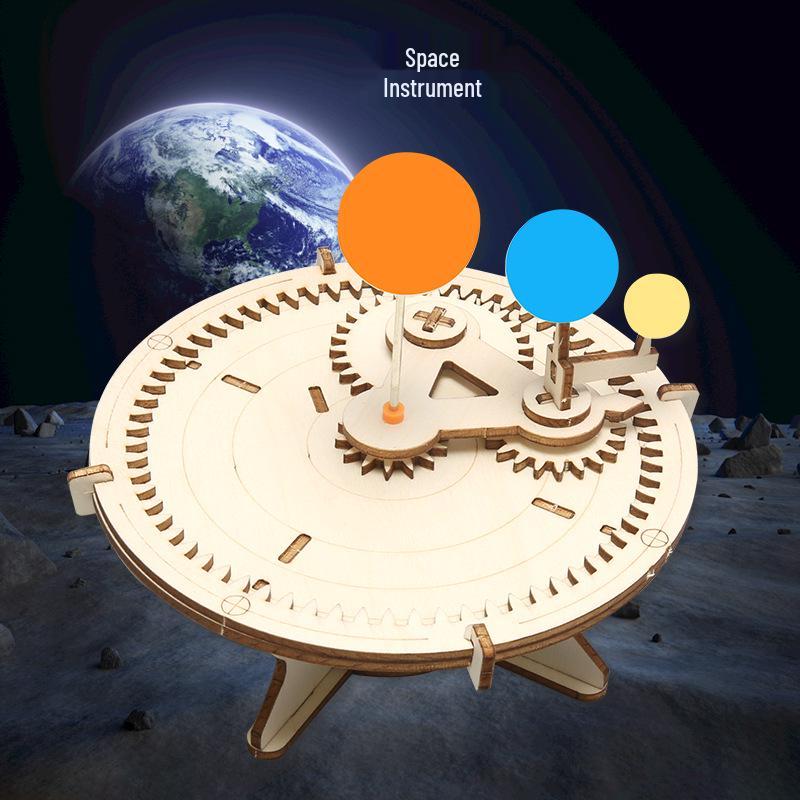 Aerospace Model Handmade with Aviation Technology for Science Experiments - Educational Toy for Primary School Students
