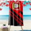 Beach Towel with Bayer Leverkusen FC Crest, Quick Dry Microfiber, Soft Absorbent, for Soccer Fan Pool Beach Travel