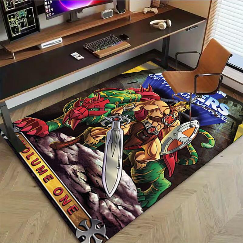 Heman Masters Universe Adventure Carpet For Playroom Bedroom Living Room Sofa Home Decorkids Game Area Rug Nonslip Floor Mat