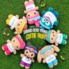 Sanrio Keyring Hello kitty/My Melody/Kuromi/Pochacco/Cinnamoroll/Pompompurin/Hangyodon